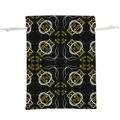 Abstract Pattern Geometric Backgrounds    Lightweight Drawstring Pouch (xl) by Eskimos