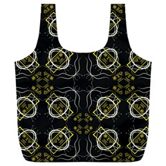 Abstract Pattern Geometric Backgrounds   Full Print Recycle Bag (xxxl) by Eskimos