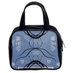 Abstract pattern geometric backgrounds   Classic Handbag (Two Sides) Front