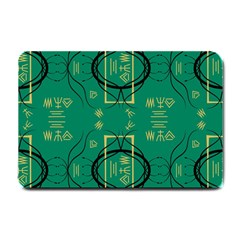 Abstract Pattern Geometric Backgrounds   Small Doormat  by Eskimos