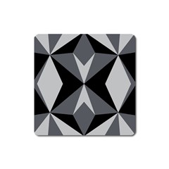 Abstract Pattern Geometric Backgrounds   Square Magnet by Eskimos