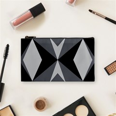 Abstract Pattern Geometric Backgrounds   Cosmetic Bag (small) by Eskimos