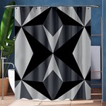 Abstract pattern geometric backgrounds   Shower Curtain 60  x 72  (Medium)  60 x72  Curtain