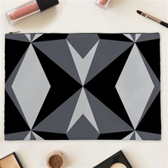 Abstract Pattern Geometric Backgrounds   Cosmetic Bag (xxl) by Eskimos