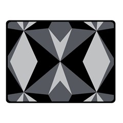 Abstract Pattern Geometric Backgrounds   Double Sided Fleece Blanket (small)  by Eskimos