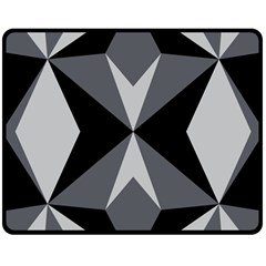 Abstract Pattern Geometric Backgrounds   Double Sided Fleece Blanket (medium)  by Eskimos