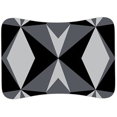 Abstract Pattern Geometric Backgrounds   Velour Seat Head Rest Cushion by Eskimos