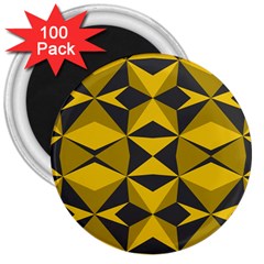 Abstract Pattern Geometric Backgrounds   3  Magnets (100 Pack) by Eskimos