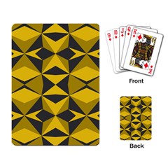 Abstract Pattern Geometric Backgrounds   Playing Cards Single Design (rectangle) by Eskimos