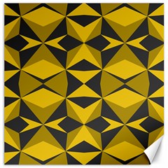 Abstract Pattern Geometric Backgrounds   Canvas 12  X 12  by Eskimos