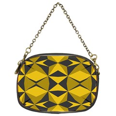 Abstract Pattern Geometric Backgrounds   Chain Purse (one Side) by Eskimos