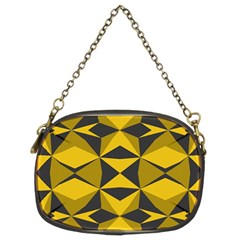 Abstract Pattern Geometric Backgrounds   Chain Purse (two Sides) by Eskimos