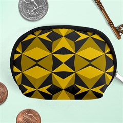 Abstract Pattern Geometric Backgrounds   Accessory Pouch (medium) by Eskimos