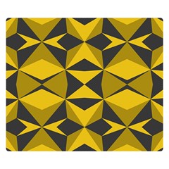 Abstract Pattern Geometric Backgrounds   Double Sided Flano Blanket (small)  by Eskimos