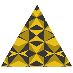 Abstract Pattern Geometric Backgrounds   Wooden Puzzle Triangle by Eskimos