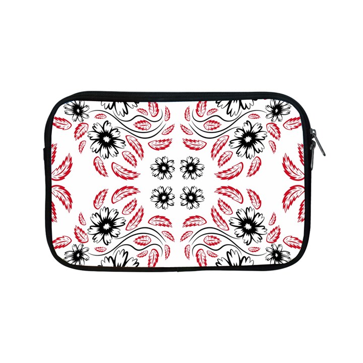 Folk flowers print Floral pattern Ethnic art Apple iPad Mini Zipper Cases