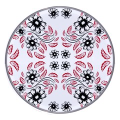 Folk Flowers Print Floral Pattern Ethnic Art Wireless Charger by Eskimos