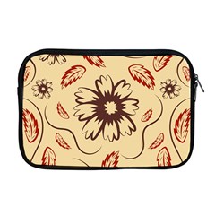 Folk Flowers Print Floral Pattern Ethnic Art Apple Macbook Pro 17  Zipper Case by Eskimos