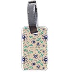 Folk flowers print Floral pattern Ethnic art Luggage Tag (two sides) Front