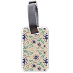 Folk flowers print Floral pattern Ethnic art Luggage Tag (two sides) Back