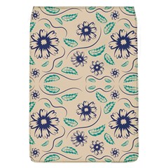 Folk Flowers Print Floral Pattern Ethnic Art Removable Flap Cover (l) by Eskimos