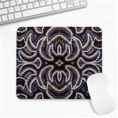 Embroidered Patterns Large Mousepads by kaleidomarblingart