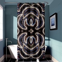 Embroidered Patterns Shower Curtain 36  X 72  (stall)  by kaleidomarblingart