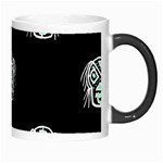 Tibal Mask Motif Drawing Pattern Morph Mugs Right