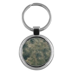 Algae Texture Patttern Key Chain (round) by dflcprintsclothing