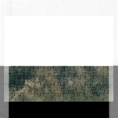 Algae Texture Patttern Rectangular Jigsaw Puzzl by dflcprintsclothing