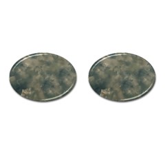 Algae Texture Patttern Cufflinks (oval) by dflcprintsclothing