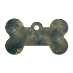 Algae Texture Patttern Dog Tag Bone (one Side) by dflcprintsclothing