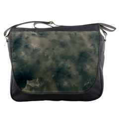 Algae Texture Patttern Messenger Bag by dflcprintsclothing