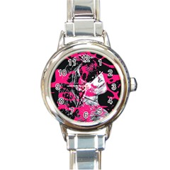 Shaman Number Two Round Italian Charm Watch by MRNStudios