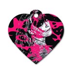 Shaman Number Two Dog Tag Heart (Two Sides) Front