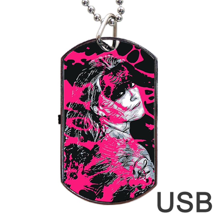 Shaman Number Two Dog Tag USB Flash (One Side)