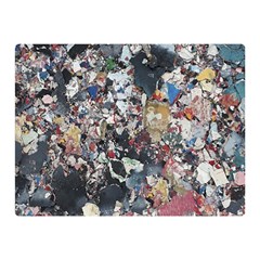 Multicolored Debris Texture Print Double Sided Flano Blanket (mini)  by dflcprintsclothing