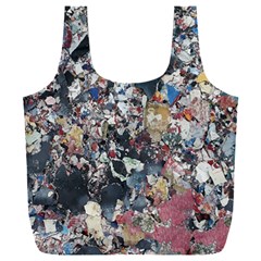 Multicolored Debris Texture Print Full Print Recycle Bag (xxl) by dflcprintsclothing