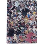 Multicolored Debris Texture Print A4 Clipboard Back