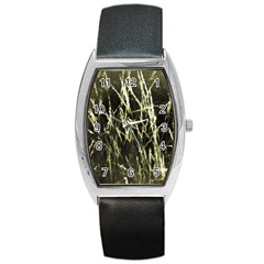 Abstract Light Games 7 Barrel Style Metal Watch by DimitriosArt