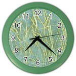 Abstract Light Games 8 Color Wall Clock Front