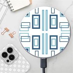 Abstract Pattern Geometric Backgrounds   Wireless Charger by Eskimos