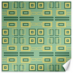 Abstract Pattern Geometric Backgrounds   Canvas 16  X 16  by Eskimos