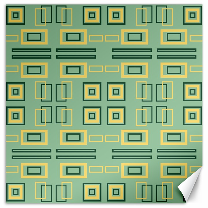 Abstract pattern geometric backgrounds   Canvas 20  x 20 