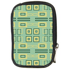 Abstract Pattern Geometric Backgrounds   Compact Camera Leather Case by Eskimos