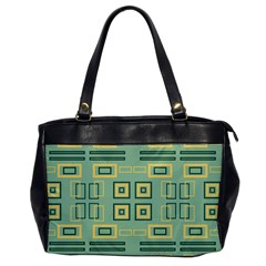 Abstract Pattern Geometric Backgrounds   Oversize Office Handbag by Eskimos