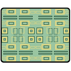 Abstract Pattern Geometric Backgrounds   Double Sided Fleece Blanket (medium)  by Eskimos