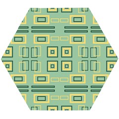 Abstract Pattern Geometric Backgrounds   Wooden Puzzle Hexagon by Eskimos