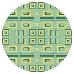 Abstract Pattern Geometric Backgrounds   Round Trivet by Eskimos