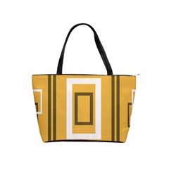 Abstract Pattern Geometric Backgrounds   Classic Shoulder Handbag by Eskimos